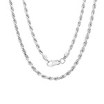 Rope Chain - 2.5mm - Sterling Silver Chain